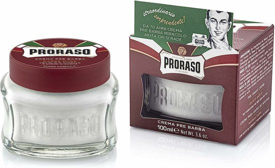 Proraso Pre-Shave Cream Scheercreme - Sandelwood 100 ml