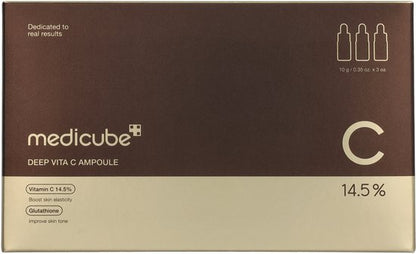 Medicube Deep Vita C Capsule Cream - Huidtextuur verbeteren en pigmentvlekken verminderen - 30 g