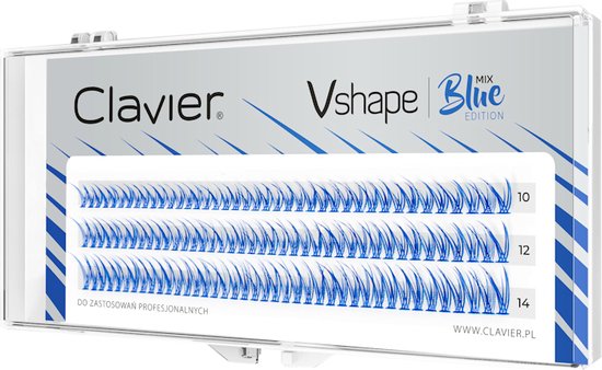 Clavier V-Shape 10,12,14 Mix Edition Blauw