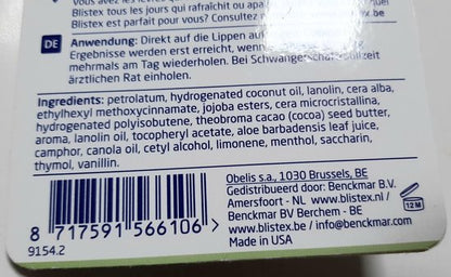 Blistex Lippenbalsem Conditioning SPF15