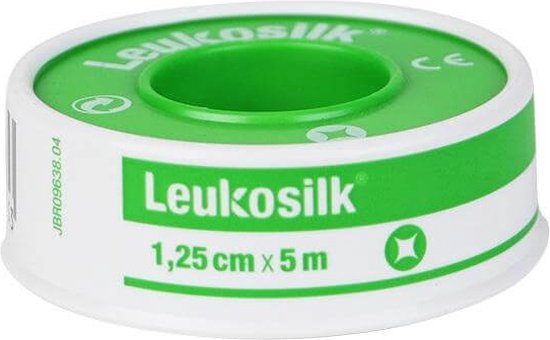 Leukosilk Gevoelige Huid | 5 m x 1.25 cm | Pleisters