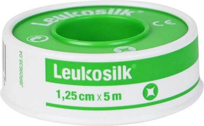 Leukosilk Gevoelige Huid | 5 m x 1.25 cm | Pleisters
