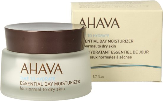 AHAVA Dagcreme voor Normale tot Droge Huid - Ultra Licht & Hydraterend | Geeft Gezonde Gloed | Voorkomt Uitdroging | Moisturizer voor een droge huid & gezicht | Gezichtscreme voor mannen & vrouwen - 50ml