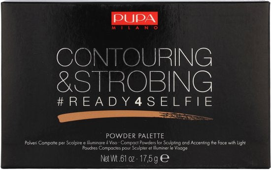 Pupa Contouring & Strobing Powder Palette 003