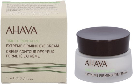 AHAVA Extreem verstevigende oogcréme – Geeft stevigheid aan de huid – Biedt intense hydratatie – Anti Rimpel – VEGAN – Alcohol- en parabenenvrij – Parfumvrij – 15ml
