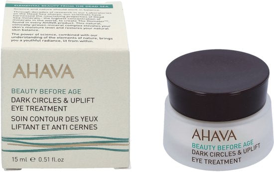 AHAVA Oogbehandeling | Vermindert Donkere Kringen & Wallen | Lift & Verstevigt | Anti-rimpel & Anti-Aging | Intense Hydratatie | Serum met Vitamine C