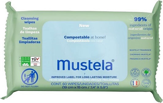 Mustela Reinigende Doekjes Geparfumeerd 60