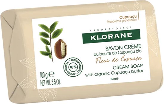 Klorane Zeep Huid Fleur de Cupuaçu Savon Crème Fleur de Cupuaçu