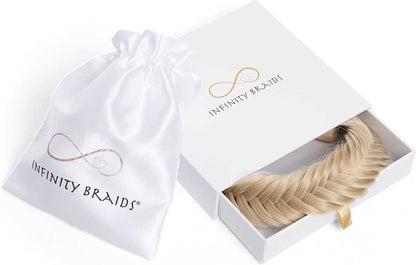 Infinity Braids - Jolie Fishtail Braid - Haarband - Haarband Dames - Haarbanden - Haarband Meisje - Jolie Shimmer Ale