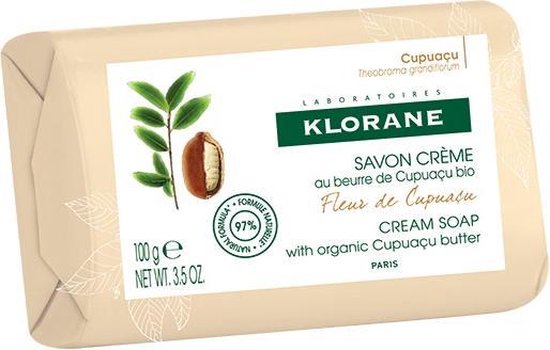 Klorane Zeep Huid Fleur de Cupuaçu Savon Crème Fleur de Cupuaçu