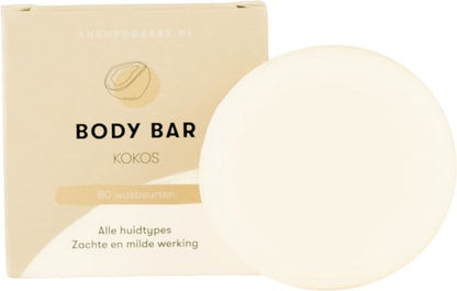 ShampooBars - Body Bar Kokos Alle Huidtypes - 60g