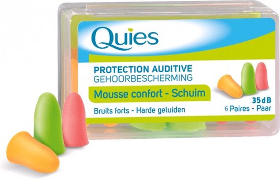 Oordoppen Quies 3 paar in schuim