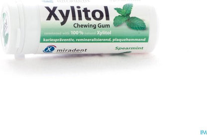 Miradent Xylitol Kauwgom - Groene Munt - 30 stuks