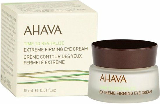 AHAVA Extreem verstevigende oogcréme – Geeft stevigheid aan de huid – Biedt intense hydratatie – Anti Rimpel – VEGAN – Alcohol- en parabenenvrij – Parfumvrij – 15ml