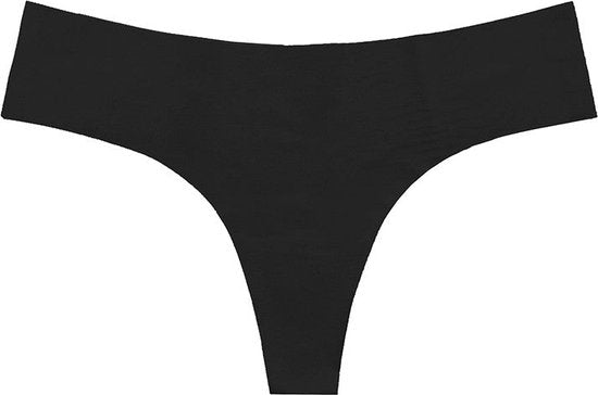 Bye Bra Onzichtbare String 2 Pack - Beige/Zwart, M