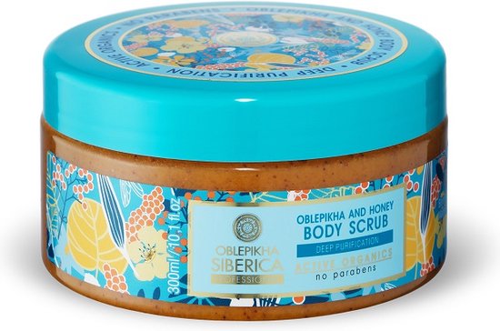 Siberica Professional - Oblepikha And Honey Body Scrub Peeling To Body From Buckthorn And Honey 300Ml
