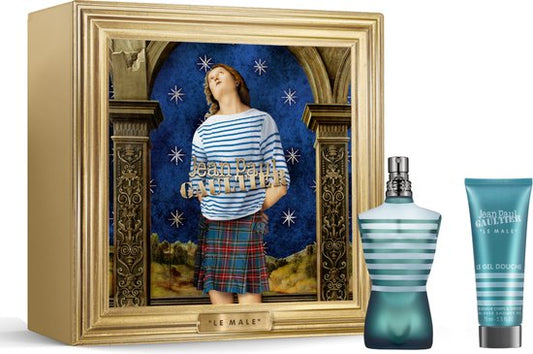 Jean Paul Gaultier Le Male Eau de Toilette 75 ml + Shower gel 75 ml - 2 Piece Gift Set for Men