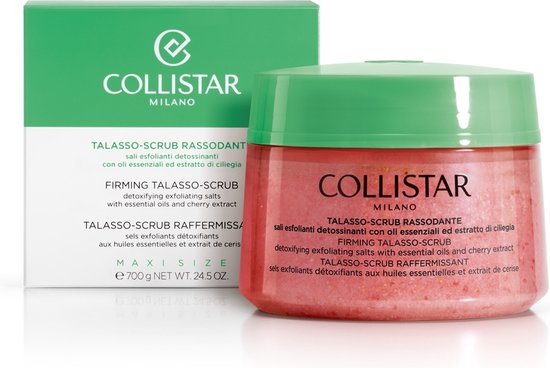 Collistar Firming Talasso Scrub With Essential Oils And Cherry Extract