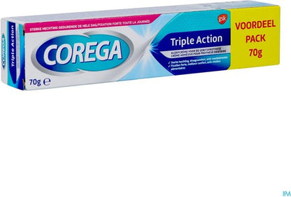 Corega Kleefcrème Triple Action - 70 gram