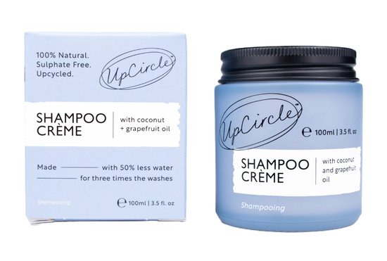 UpCircle Cream Shampoo - Leftover Pink Berries - Coconut & Grapefruit Oil - Vegan - Hydrating Formula - For All Hair Types