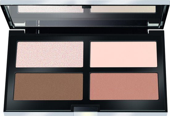 Pupa - (Contouring & Strobing Powder Palette) Strobing Ready 4 Self (Contouring & Strobing Powder Palette) 17.5 g 001 Light Skin -