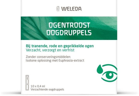 Weleda Ogentroost Oogdruppels Ampullen 10st