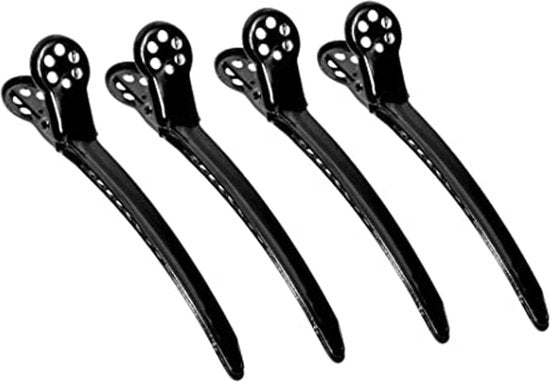 Framar - Tight Tension Haarclips - Zwart 4 st