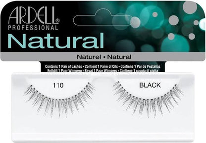 Ardell | Natural Lashes 110 | Black, Nepwimpers (Zwart)
