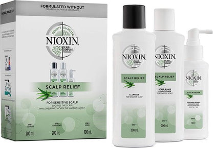 Nioxin Scalp Relief Kit 200 + 200 + 100 ml