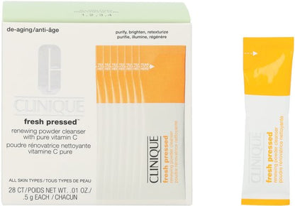 Clinique | Fresh Pressed Renewing Powder Cleanser With Pure Vitamin C | 28 st., 14g