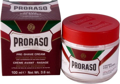 Proraso Pre-Shave Cream Scheercreme - Sandelwood 100 ml