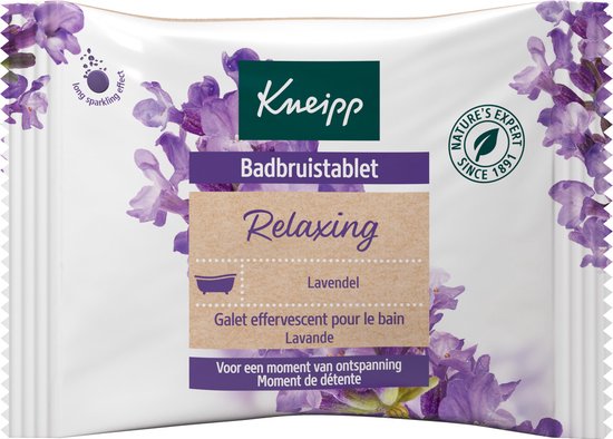 Badbruistablet Lavendel