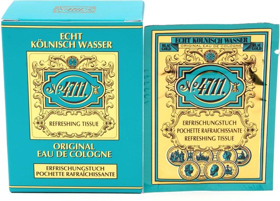 4711 Original Refreshing Eau de Cologne Tissue - 10 stuk