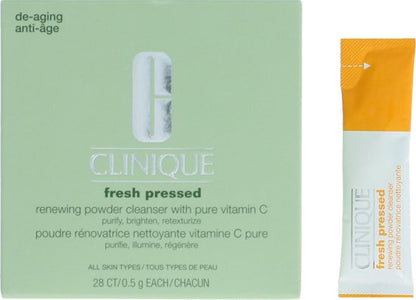 Clinique | Fresh Pressed Renewing Powder Cleanser With Pure Vitamin C | 28 st., 14g