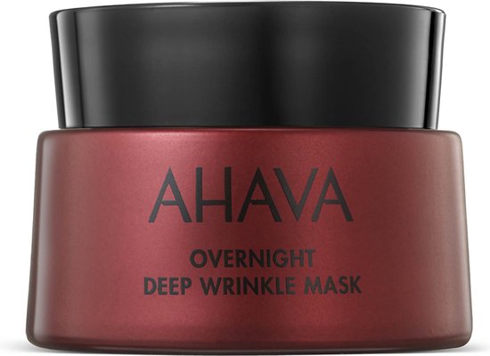 AHAVA Rimpel Nachtmasker | Intensieve Nachtelijke Verjonging | Anti-Rimpel & Anti-Aging | Herstelt Natuurlijk Huidherstel | Nachtcrème met Hyaluronzuu