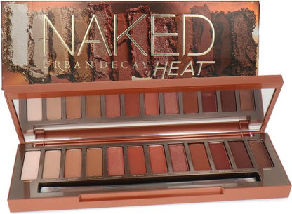 Urban Decay Naked Heat Oogschaduw Palette - 12 amberkleurige neutrale tinten