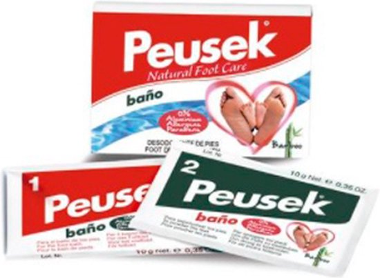 Peusek Bao Antitranspirante Pies 2 Sobres 20 Gr