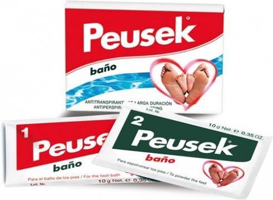 Peusek Bao Antitranspirante Pies 2 Sobres 20 Gr