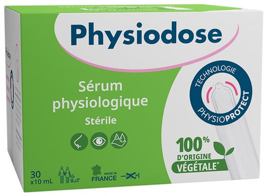 Physiodose Steriele Fysiologische Zoutoplossing 30 x 10 ml