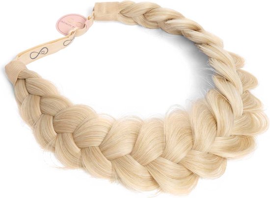 Infinity Braids - Viènne Messy Braid - Haarband - Haarband Dames - Haarbanden - Haarband Meisje - Viènne Shimmer Ale