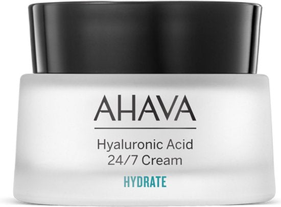 AHAVA Crème met Hyaluronzuur | Intensieve Hydratatie & Huidverfijning | Verzacht Uitdrogingslijnen | Hyaluronic Acid | Anti-Rimpel & Anti-Aging voor M