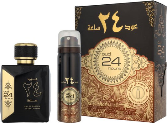 Ard Al Zaafaran Oud 24 Hours Eau de Parfum 100ml + Deodorant Spray 50ml