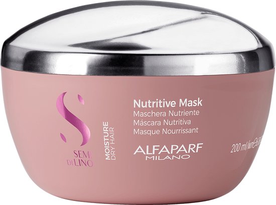Voedend Haarmasker Alfaparf Milano Semi Di Lino 200 ml
