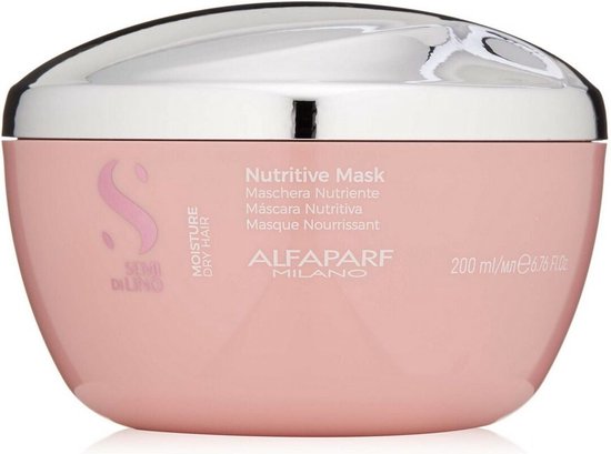 Voedend Haarmasker Alfaparf Milano Semi Di Lino 200 ml