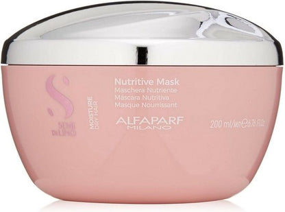 Voedend Haarmasker Alfaparf Milano Semi Di Lino 200 ml