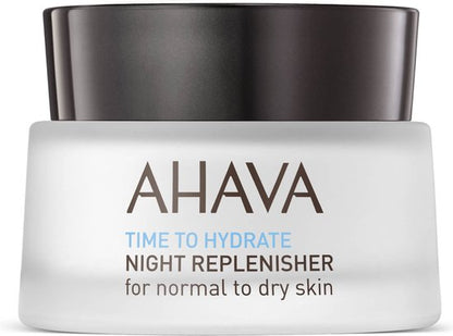 AHAVA Nachtcrème - Intensieve Hydratatie en Herstel | Voor Normaal tot Droge Huid | Anti Uitdroging | Gezichtscrème voor mannen & vrouwen | Moisturizer voor een droge huid & gezicht - 50ml