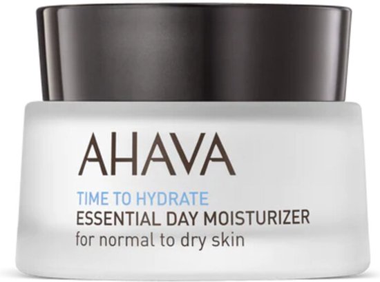 AHAVA Dagcreme voor Normale tot Droge Huid - Ultra Licht & Hydraterend | Geeft Gezonde Gloed | Voorkomt Uitdroging | Moisturizer voor een droge huid & gezicht | Gezichtscreme voor mannen & vrouwen - 50ml