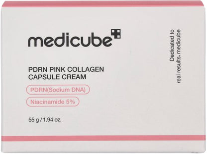 Medicube PDRN Pink Collagen Capsule Cream - Koreaanse skincare voor hydratatie - 55g