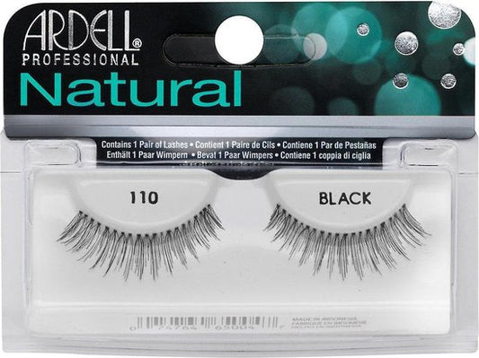 Ardell | Natural Lashes 110 | Black, Nepwimpers (Zwart)