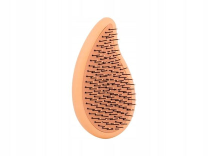 WetBrush Go Green Palm Detangler - Coconut Oil - Compacte Ontwarrende Haarborstel - Voor Nat En Droog Haar - Ultra Zachte IntelliFlex® Borstelharen - Vermindert Haarbreuk - Lichtgewicht & Handzaam Formaat - Verrijkt Met Kokosolie - Oranje